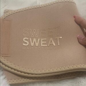 Sweet Sweat Waist Trimmer in Tan
